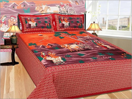100% Cotton Fancy Bed Sheet