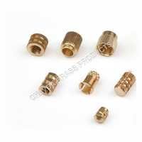Brass Knurling Inserts - Various Sizes With Metric Threads | Diamond Knurling Pattern, Outer Diameter Options