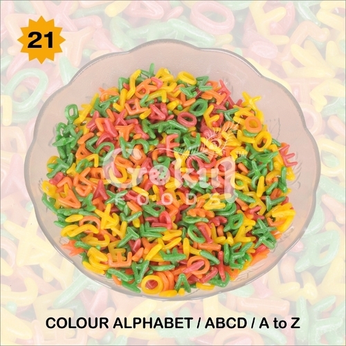 Low Calorie Colour Alphabet Fryums