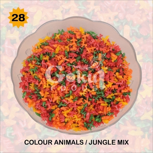 Low Calorie Colour Animal Fryums