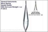MICRO SPRING NEEDLE HOLDER WITH OUT LOCK STRAIGHT & CURVED
