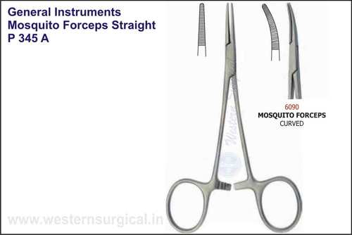 Mosquito Forceps Straight & Curved