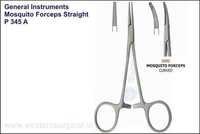 Mosquito Forceps - Stainless Steel, Standard Size, Polished Silver Finish | Manual Operation, Portable Design, New Condition, Ideal For Hospital Use