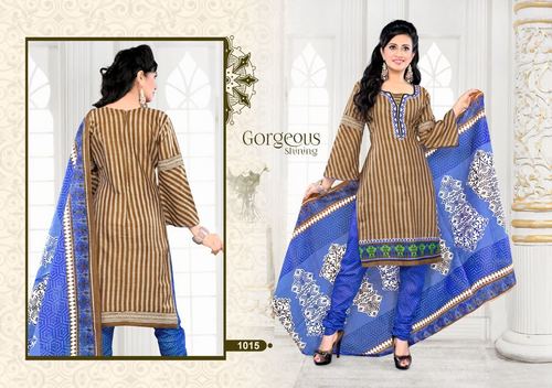 Printed Cotton Dress Materials
