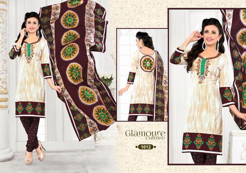 Printed Cotton Dress Materials
