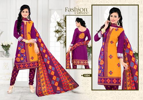 Printed Cotton suits Jetpur
