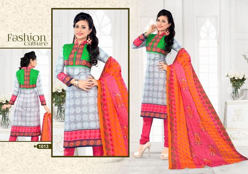 Printed Cotton Dress Materials