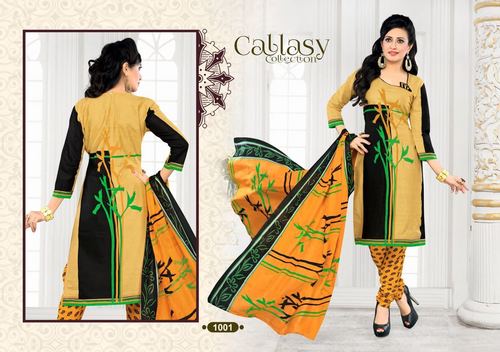 Printed Cotton Dress Materials