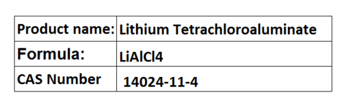 Tetrachloroaluminates