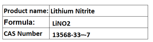 Lithium Nitrite