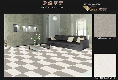 Polished Glazed Vitrified Tiles - Vitrified Heat-Resistant, Uniform Thickness, Scratch Proof | Acid-Resistant, Easy to Clean, Versatile for Flooring and Wall Covering