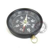 Black Antique Flat Compass