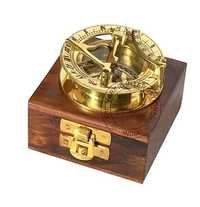 Round Sundial With Box