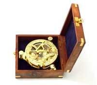 Sundial Compass With Box
