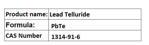 Tellurides