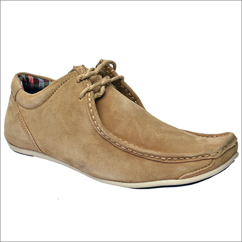 Molessi Mens Suede Leather Light Brown Italiano