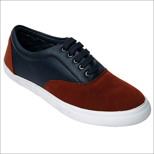 Molessi Mens Orange Blue Lifestyle Sneaker Shoes