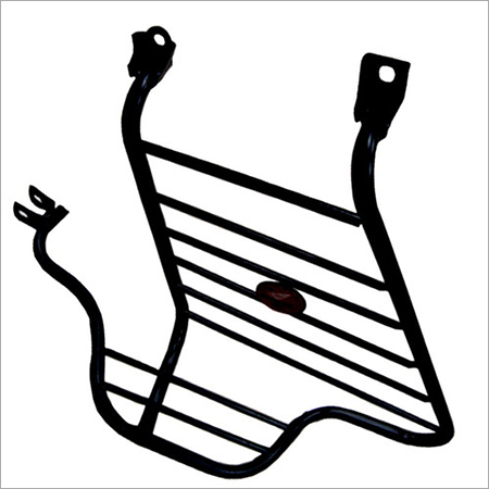 Two Wheeler Saree Guard - Mild Steel, Black Polish Coating | Rust-Resistant, Easy Installation, Customizable Options