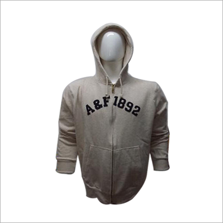 Grey And Black Branded Hoodies