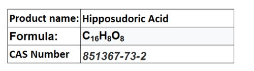 Hipposudoric Acid