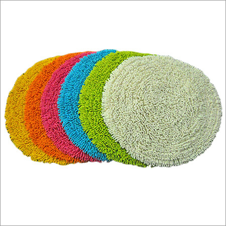 Round Shape Bath Mats