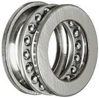 Precision Thrust Bearings - Chrome Material, Single Row Design, 100-200 Grams | High Strength, Easy To Install, Seamless Finish