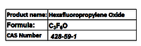 Hexafluoropropylene Oxide
