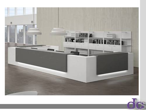Alba Office U Shaped Reception Table