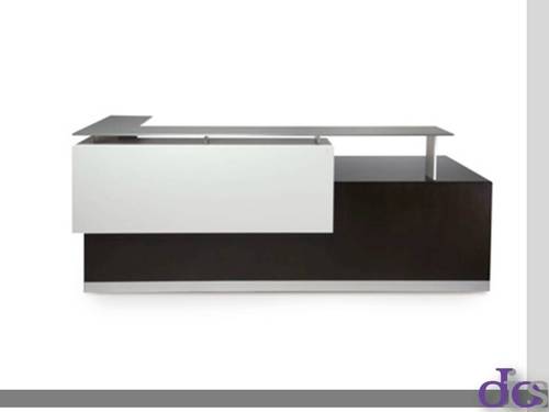 Amor L shape office reception table