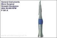 Micro Surgical Straight Handpiece With 40000 Rpm