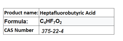 Heptafluorobutyric Acid