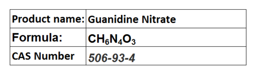 Guanidine Nitrate