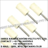 Cylindrical Wool Felt Bobs