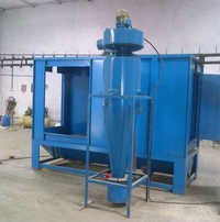 As Per Requird Powder Coating Booth