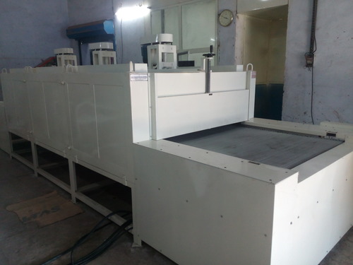 Convection Oven - Stainless Steel Heat Resistant Belt Conveyor Structure | Live Powered Roller Conveyor Flat Belt Design
