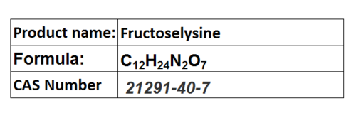 Fructoselysine