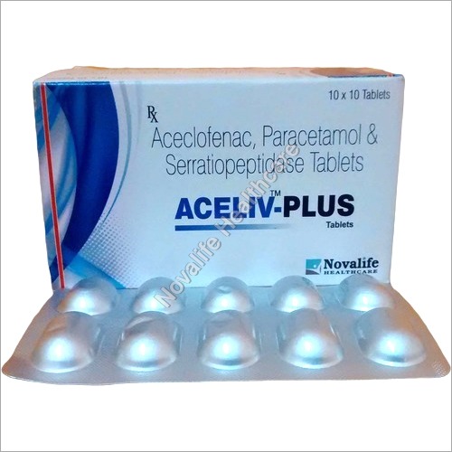 Aceclofenac Paracetamol Tablets