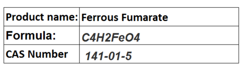 Ferrous Fumarate