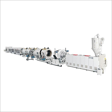 Large diameter polyethylene PE pipe production line