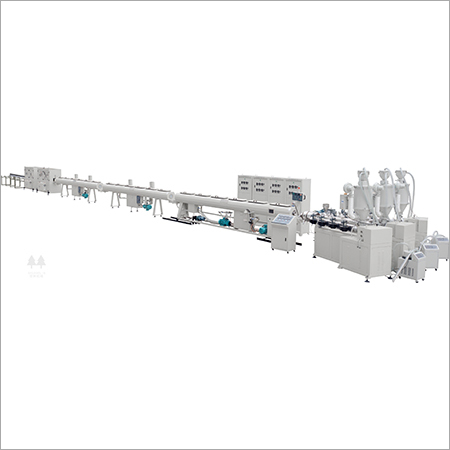 Fiber reinforced polypropylene (PP-R) composite pipe production line