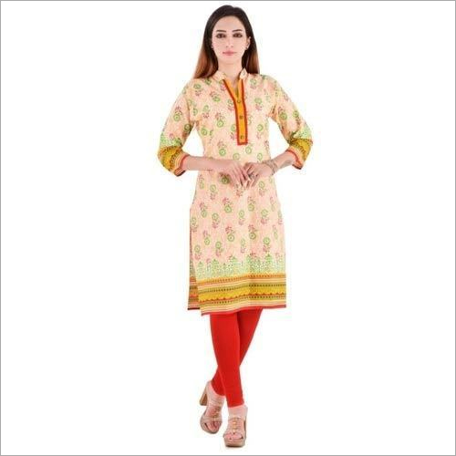Plain Cotton Kurti