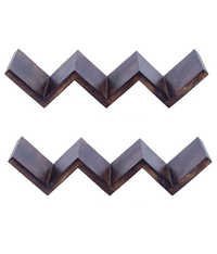 Desi Karigar Beautiful Wooden Wall Shelves And Book Shelves - set of 2