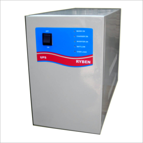 Ryben-2kva Home Ups - Steel, 30x20x15cm, 10kg | 2kva Power Capacity, Power Backup, Surge Protection, Stable Voltage