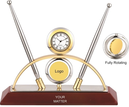 Revolving Watch And Pen Stand