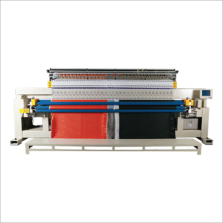 Computerized Single-color Single Roll Quilting and Embroidery Machine