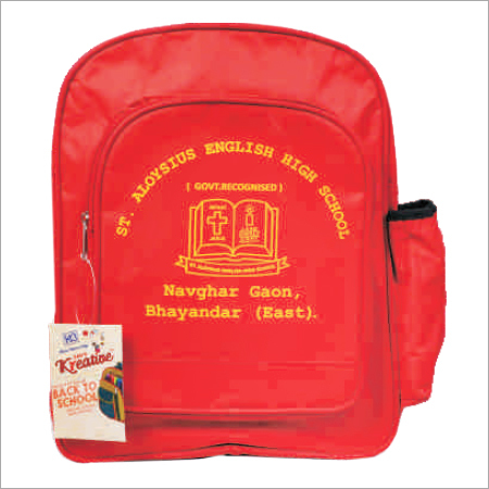 Orange School Bag