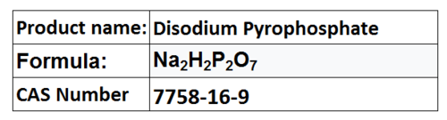 Disodium Pyrophosphate