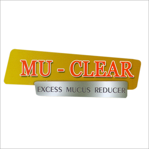 MU-CLEAR (for mucus)