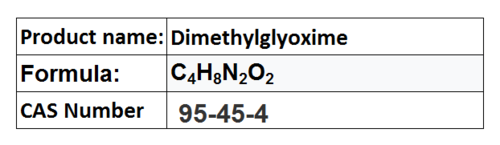 Dimethylglyoxime