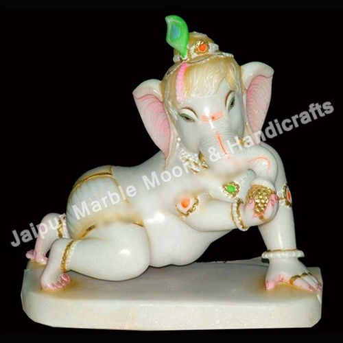 Marble Bal Ganesh Ji